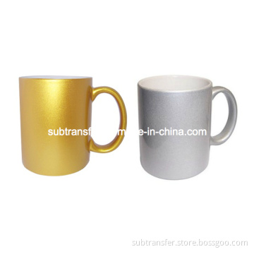 Sublimation Gold/Silver Mug 11oz (SM-19/20)
